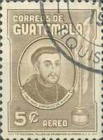 Guatemala 1963 Payo Enriquez de Rivera (1612-1685)-Stamps-Guatemala-Mint-StampPhenom