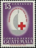 Guatemala 1964 100 years Red Cross-Stamps-Guatemala-Mint-StampPhenom