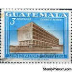 Guatemala 1964 City Hall, Guatemala City-Stamps-Guatemala-Mint-StampPhenom