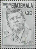 Guatemala 1964 John Fitzgerald Kennedy (1917-1963)-Stamps-Guatemala-Mint-StampPhenom