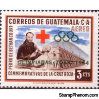 Guatemala 1964 Petro de Bethancourt (1626-1667)-Stamps-Guatemala-Mint-StampPhenom