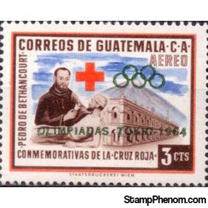 Guatemala 1964 Petro de Bethancourt (1626-1667)-Stamps-Guatemala-Mint-StampPhenom