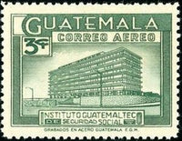 Guatemala 1964 Social Security Institute-Stamps-Guatemala-Mint-StampPhenom