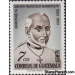 Guatemala 1965 Francisco Marroquin Hurtado (1478-1563)-Stamps-Guatemala-Mint-StampPhenom