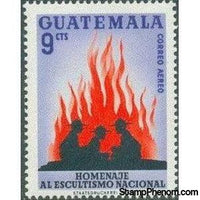 Guatemala 1966 Camp Fire-Stamps-Guatemala-Mint-StampPhenom