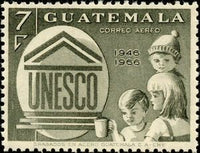 Guatemala 1967 20th Anniversary of UNESCO-Stamps-Guatemala-Mint-StampPhenom