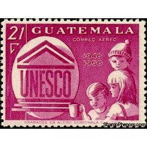 Guatemala 1967 20th Anniversary of UNESCO-Stamps-Guatemala-Mint-StampPhenom