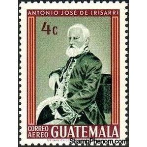 Guatemala 1967 Antonio Joséde Irisarri-Stamps-Guatemala-Mint-StampPhenom