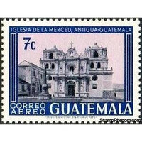 Guatemala 1967 Mercy church, Antigua-Stamps-Guatemala-Mint-StampPhenom