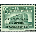 Guatemala 1967 Winner Football Games-Stamps-Guatemala-Mint-StampPhenom