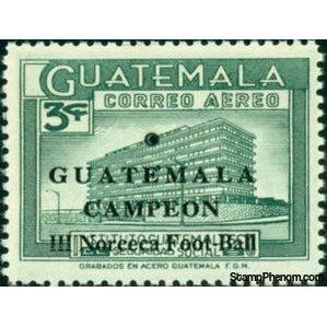 Guatemala 1967 Winner Football Games-Stamps-Guatemala-Mint-StampPhenom