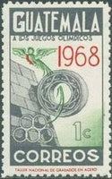 Guatemala 1968 Olympic Games Mexico-Stamps-Guatemala-Mint-StampPhenom