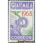 Guatemala 1968 Olympic Games Mexico-Stamps-Guatemala-Mint-StampPhenom