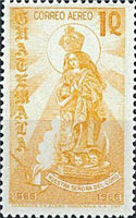 Guatemala 1968 Our Lady of the Coro-Stamps-Guatemala-Mint-StampPhenom