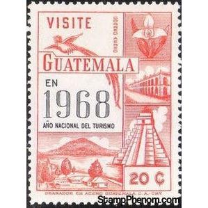 Guatemala 1968 Tourism-Stamps-Guatemala-Mint-StampPhenom