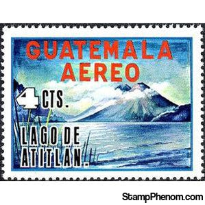 Guatemala 1970 Lake Atitlan-Stamps-Guatemala-Mint-StampPhenom