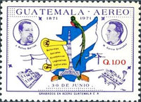 Guatemala 1971 100th Anniversary of Liberal Reforms-Stamps-Guatemala-Mint-StampPhenom