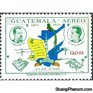 Guatemala 1971 100th Anniversary of Liberal Reforms-Stamps-Guatemala-Mint-StampPhenom