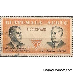 Guatemala 1971 Chavarry Arrue and Leon Bilak-Stamps-Guatemala-Mint-StampPhenom