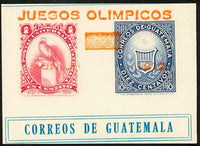 Guatemala 1972 75th Anniv. Of the UPU - souvenir sheet overprinted-Stamps-Guatemala-Mint-StampPhenom