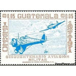 Guatemala 1972 Early Boeing planes-Stamps-Guatemala-Mint-StampPhenom