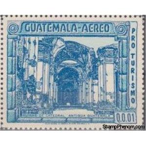 Guatemala 1972 Ruins of Antigua - Cathedral-Stamps-Guatemala-Mint-StampPhenom