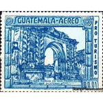 Guatemala 1972 Ruins of Antigua - Portal of San Francisco-Stamps-Guatemala-Mint-StampPhenom