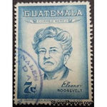 Guatemala 1973 Eleanor Roosevelt (1884-1962)-Stamps-Guatemala-Mint-StampPhenom