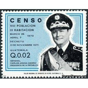 Guatemala 1973 President Carlos Arana Osorio-Stamps-Guatemala-Mint-StampPhenom