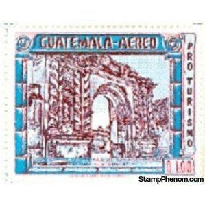 Guatemala 1973 Ruins of Antigua - Portal of San Francisco-Stamps-Guatemala-Mint-StampPhenom