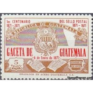 Guatemala 1974 Newspaper â€žGaceta de Guatemalaâ€œ-Stamps-Guatemala-Mint-StampPhenom