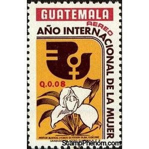 Guatemala 1975 Emblem and Orchid-Stamps-Guatemala-Mint-StampPhenom