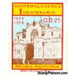 Guatemala 1975 Main Entrance of Polytechnic School-Stamps-Guatemala-Mint-StampPhenom