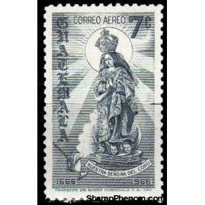 Guatemala 1975 Our Lady of the Coro-Stamps-Guatemala-Mint-StampPhenom