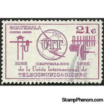 Guatemala 1976 Centenary of International Telecommunication Union (ITU)-Stamps-Guatemala-Mint-StampPhenom