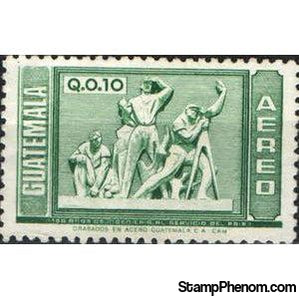 Guatemala 1976 Engineers at work-Stamps-Guatemala-Mint-StampPhenom