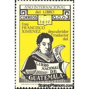 Guatemala 1977 Francisco Ximenez (1666-1721)-Stamps-Guatemala-Mint-StampPhenom
