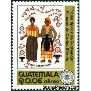 Guatemala 1978 Todos Santos couple by Carlos Merida-Stamps-Guatemala-Mint-StampPhenom