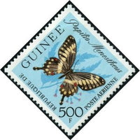 Guinee 1963 Butterflies-Stamps-Guinee-Mint-StampPhenom