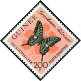 Guinee 1963 Butterflies-Stamps-Guinee-Mint-StampPhenom