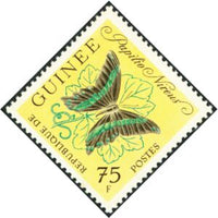 Guinee 1963 Butterflies-Stamps-Guinee-Mint-StampPhenom