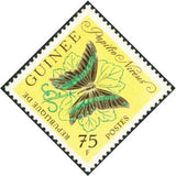 Guinee 1963 Butterflies-Stamps-Guinee-Mint-StampPhenom