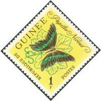 Guinee 1963 Butterflies-Stamps-Guinee-Mint-StampPhenom