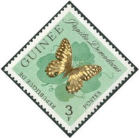 Guinee 1963 Butterflies-Stamps-Guinee-Mint-StampPhenom