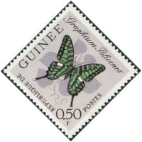 Guinee 1963 Butterflies-Stamps-Guinee-Mint-StampPhenom