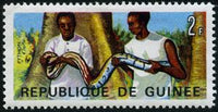 Guinee 1967 Snakes-Stamps-Guinee-Mint-StampPhenom