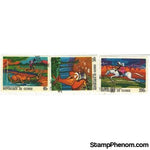Guinee Republic Animals Lot 2, 3 stamps
