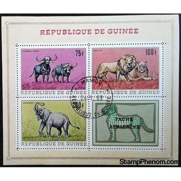 Guinee Republic Animals, Lot 4, 1 stamp-Stamps-Guinee Republic-StampPhenom