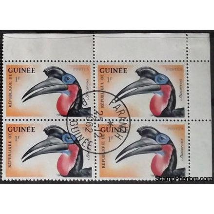 Guinee Republic Birds, Lot 2, 4 stamps-Stamps-Guinee Republic-StampPhenom