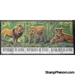 Guinee Republic Lion, Lot 2, 3 stamps-Stamps-Guinee Republic-StampPhenom